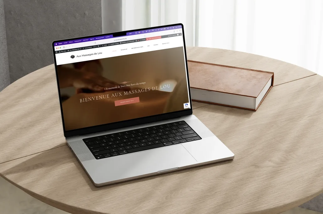 Aux Massages de Lou - Site Vitrine