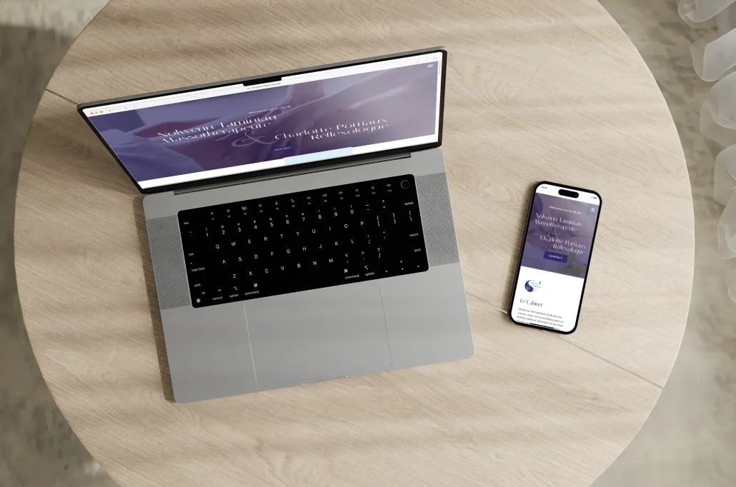 Nolwenn Taminiau website MacBook Iphone