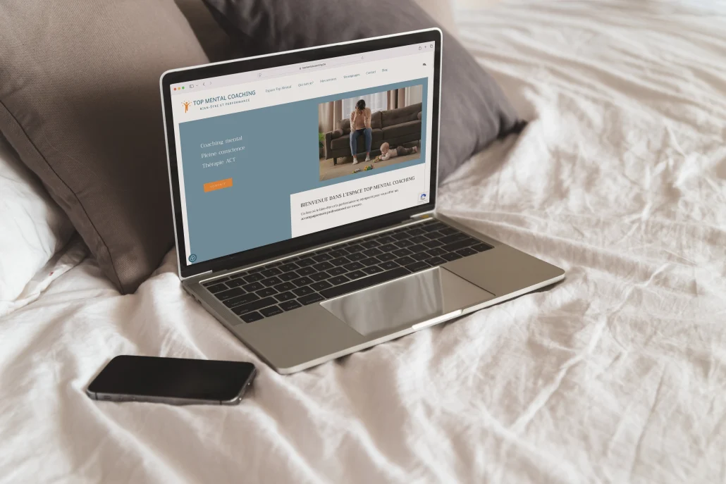 Top Mental Coaching Website MacBook